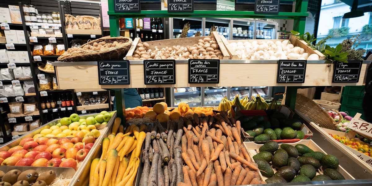 Ortofrutta al centro di «Potager City» Carrefour